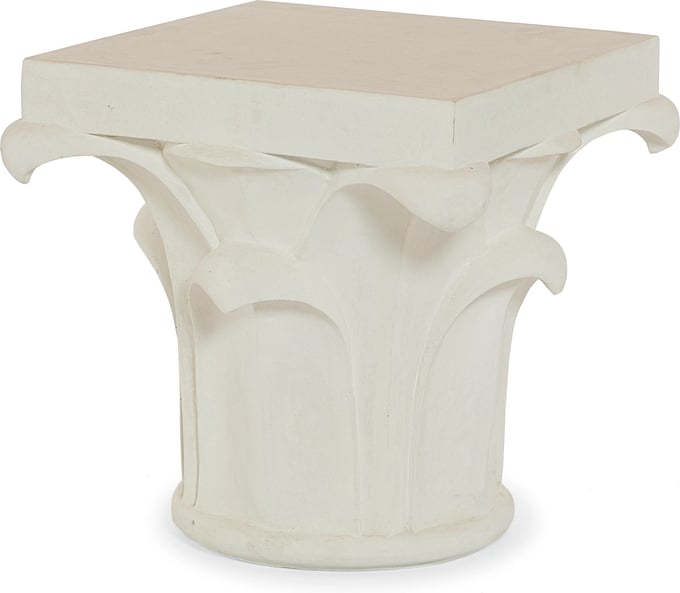 Outdoor Corinthian Column Side Table
