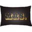 Black, Metallic Gold