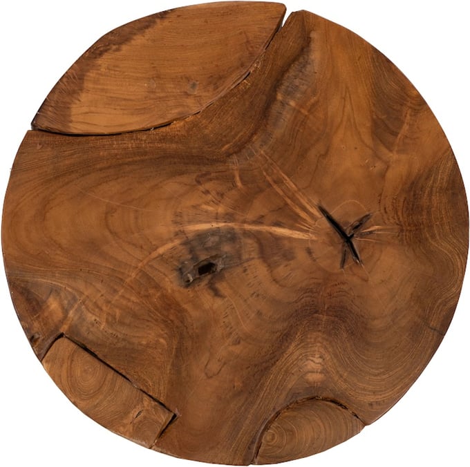 Phillips Collection Teak Slice Stool