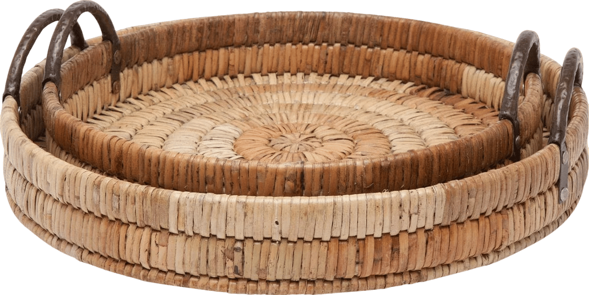 Royston Round Tray Set