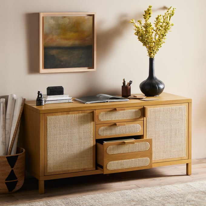 Four cheap hands credenza