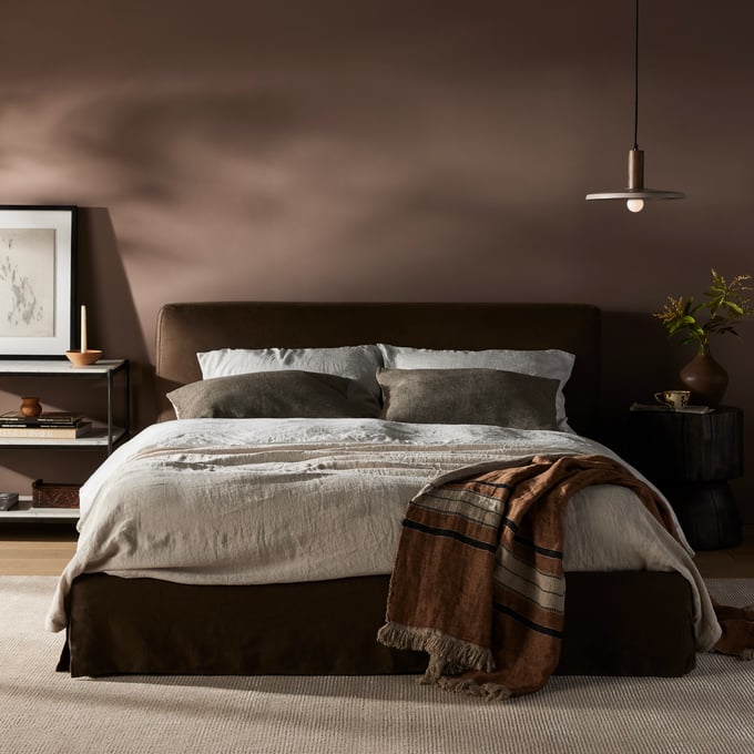 Four Hands Aidan Slipcover Bed | Layla Grayce
