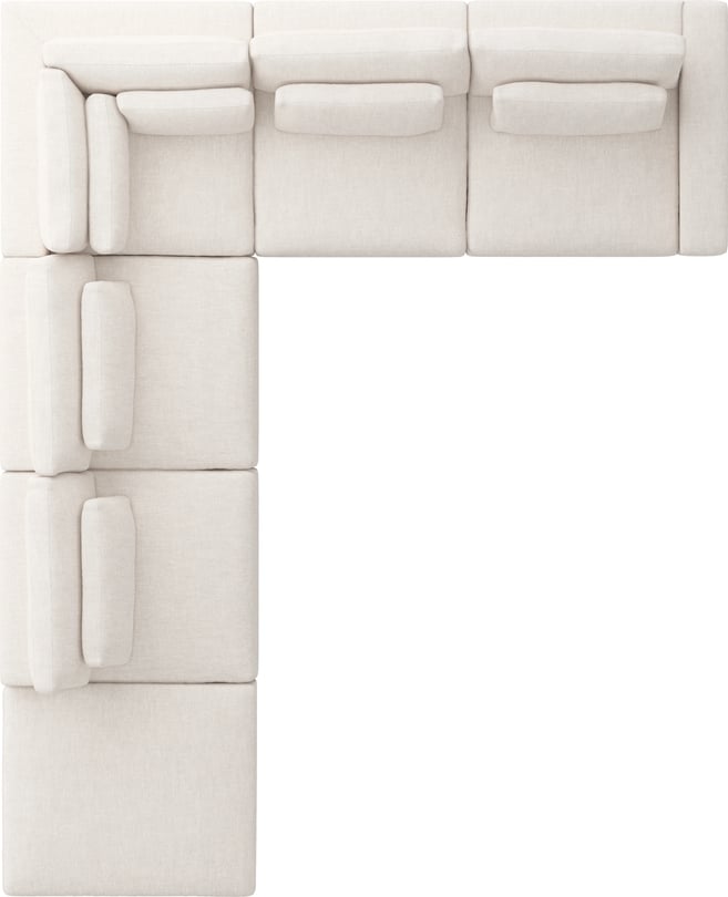Bloor 5-Piece Sectional with Ottoman - Thumbnail 3