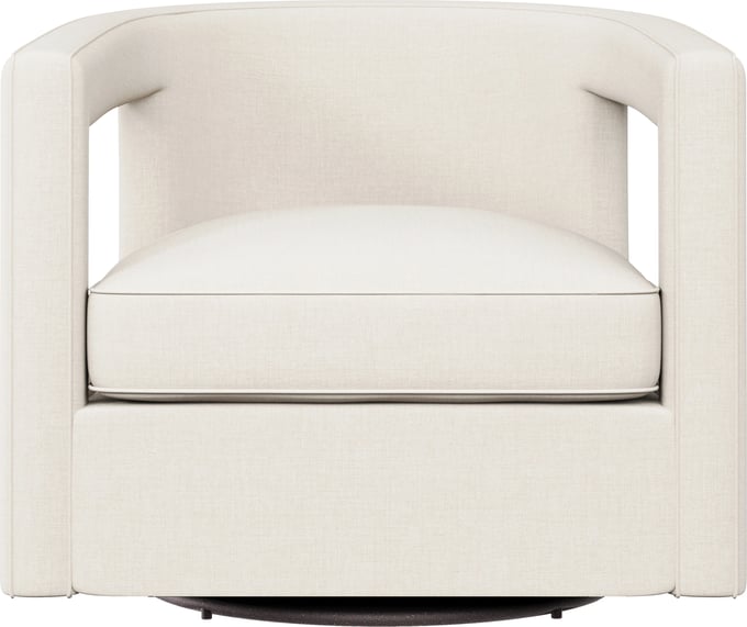 Bernhardt Alana Fabric Swivel Chair