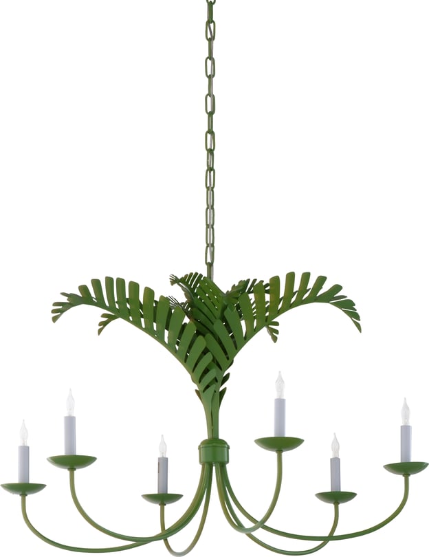 Wildwood Royal Palm Chandelier - Thumbnail 5