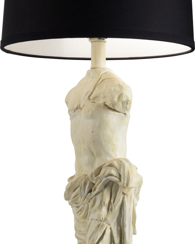 ヴィンテージランプ Lighting sculpture eye Wildwood Roman Emperor Statue Lamp | Layla Grayce
