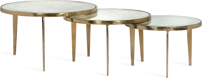 Interlude Home Jan Circular Bunching Tables