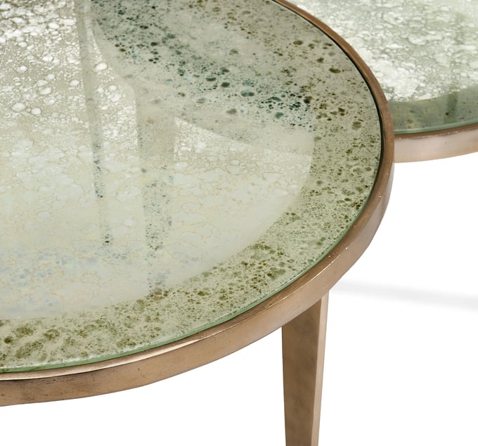 Interlude Home Jan Circular Bunching Tables - Thumbnail 3