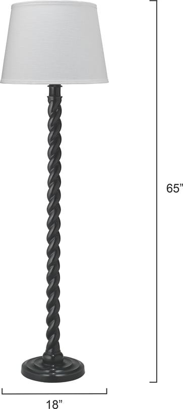 Barley Twist Floor Lamp