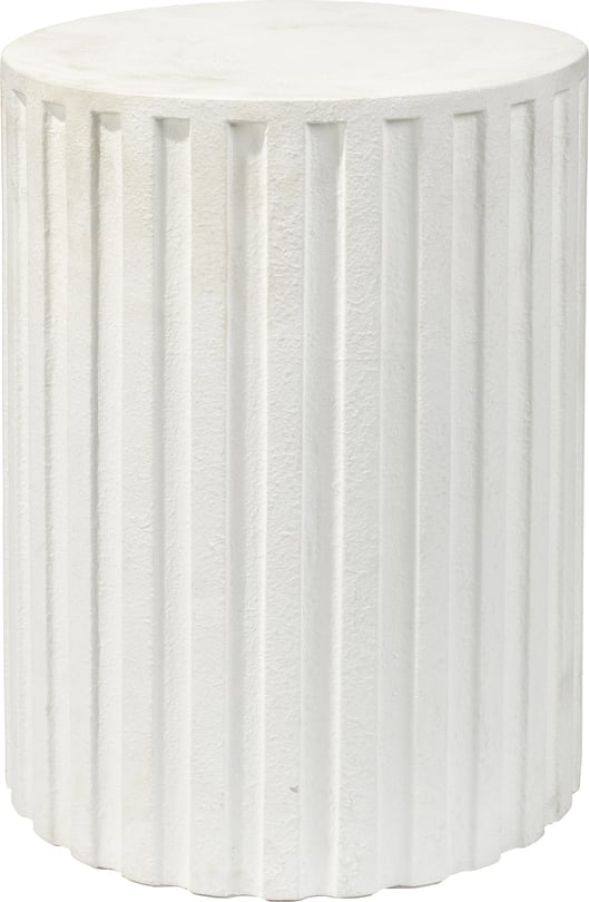 Fluted Column Side Table