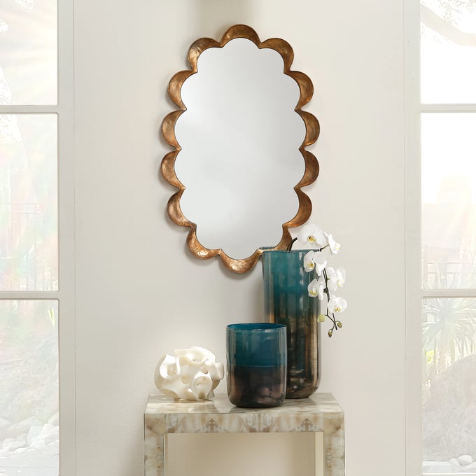 Jamie Young Scalloped Mirror