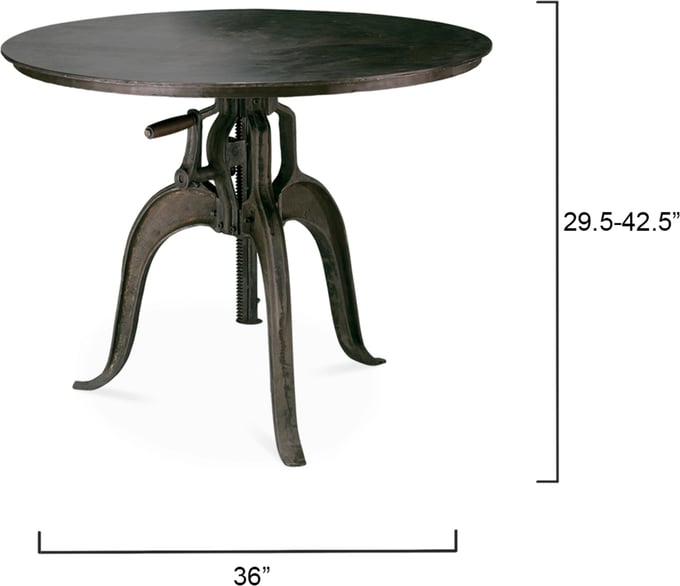 Jamie Young Americana Crank Table