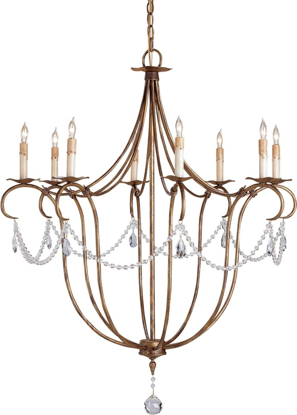 Crystal Light Chandelier - Thumbnail 2