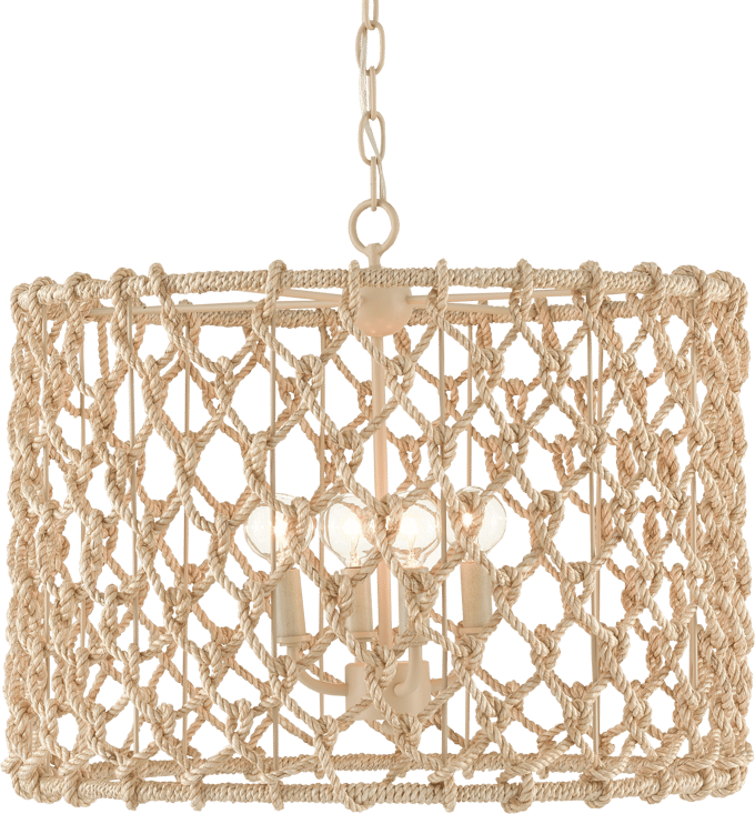 Currey and Company Chesapeake Drum Chandelier - Thumbnail 2