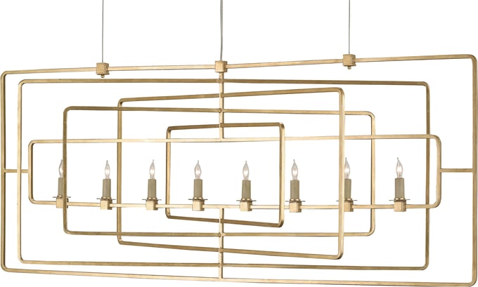 Metro Rectangular Chandelier