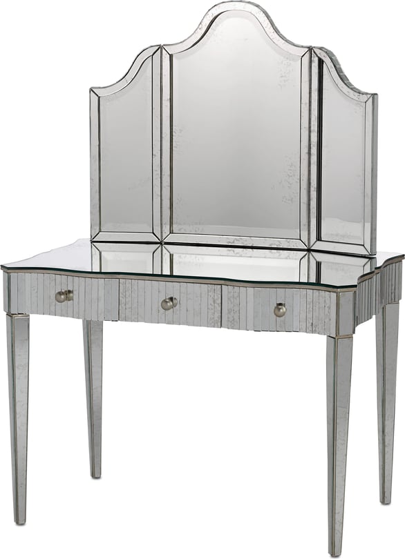 Currey and Company Gilda Vanity Mirror - Thumbnail 5