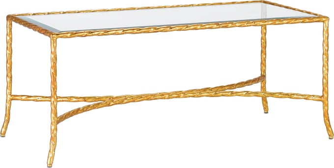 Currey and Company Gilt Twist Table - Thumbnail 2