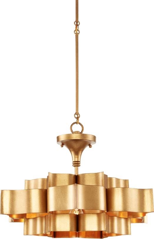 Currey and Company Grand Lotus Pendant
