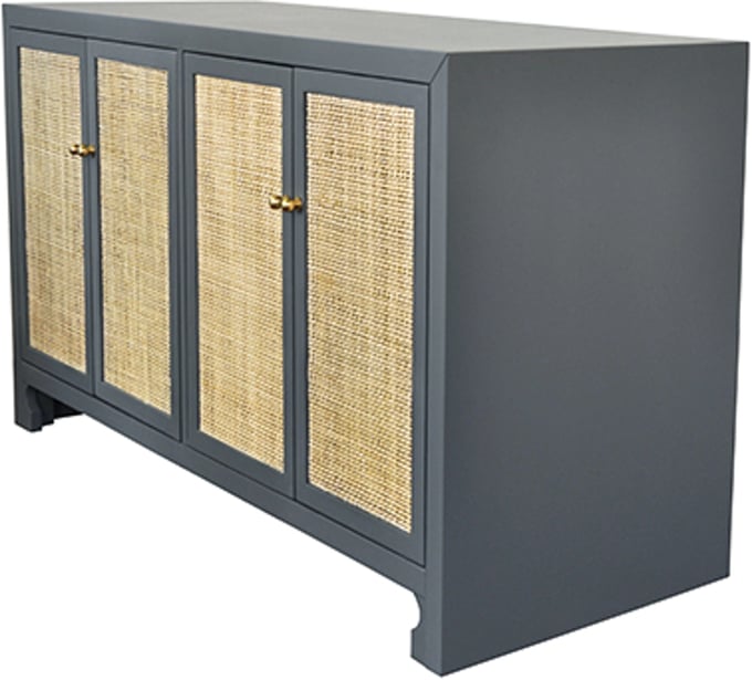 Sofia Cane Cabinet