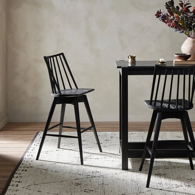 Four Hands Lewis Swivel Bar Stool | Layla Grayce