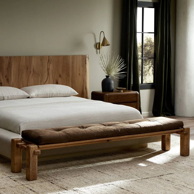 アンテーク Four Hands Marcia Accent Bench | Layla Grayce