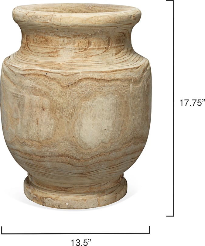 Laguna Wooden Vase - Thumbnail 5