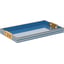 Blue, Gold Leaf, Clear