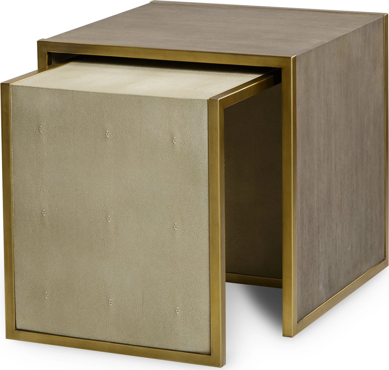 管n127ln ☆370☆アメリカ製☆CENTURY FURNITURE Turin Light Grey and Black Lacquer Platform Bedroom Set from