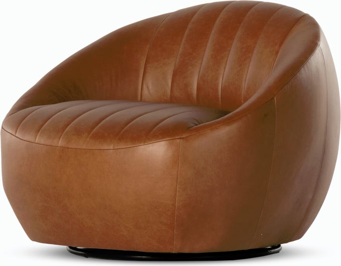 Audie Swivel Chair - Thumbnail 2