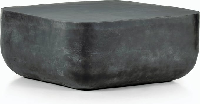 Basil Cast Aluminum Square Outdoor Coffee Table