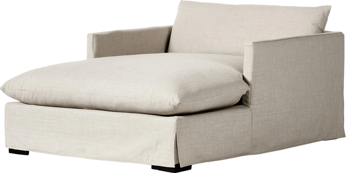 Four Hands Habitat Chaise Lounge Layla Grayce