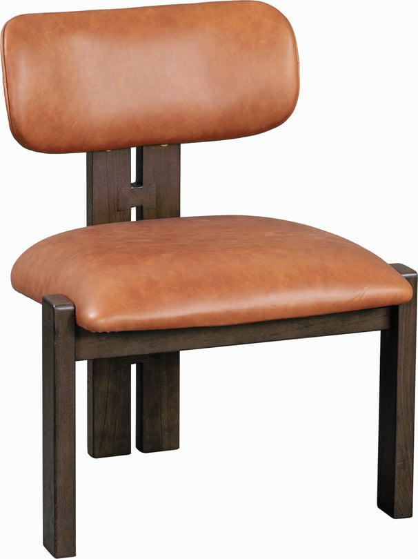 Martina Chair - Black Frame / Black PU Seat main image 0