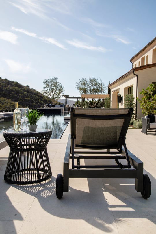 Sunset West Single Sling Redondo Chaise - Thumbnail 5