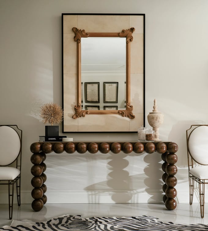Jonathan Charles Orb Console Table | Layla Grayce