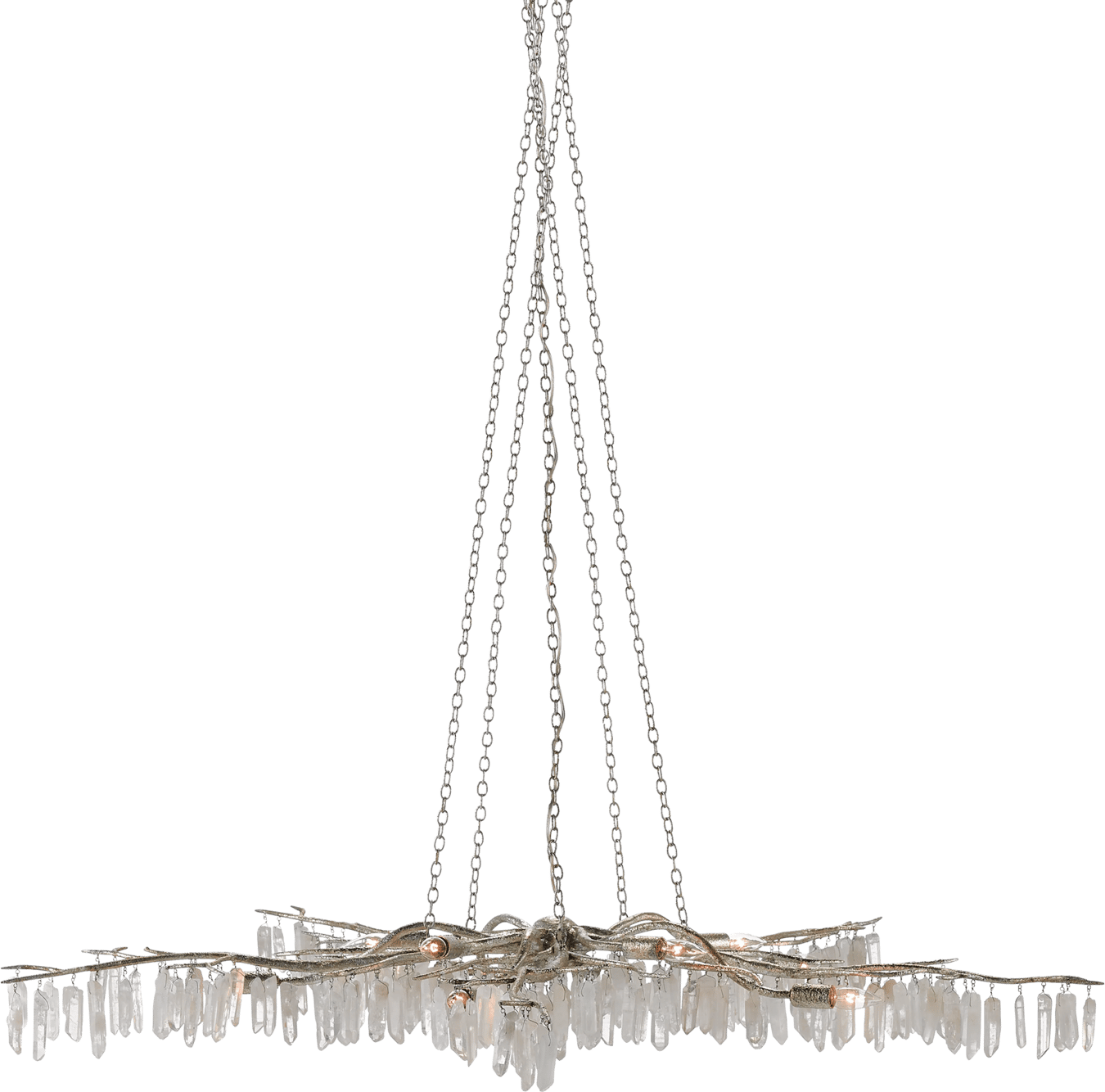 Currey and Company Forest Light Chandelier | Layla Grayce