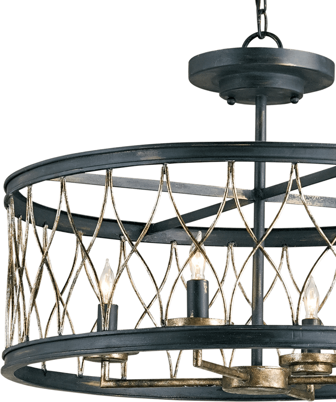 Crisscross Pendant/Semi-Flush - Thumbnail 2