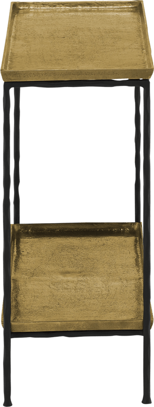 Boyles Brass Side Table - Thumbnail 3