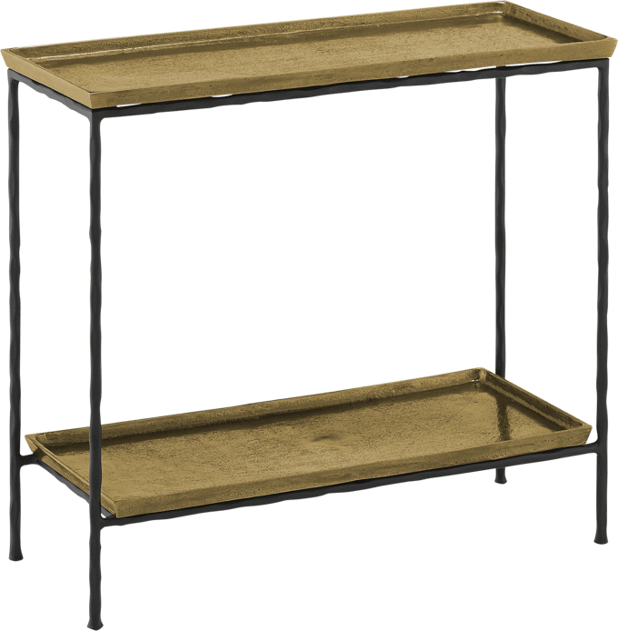 Boyles Brass Side Table