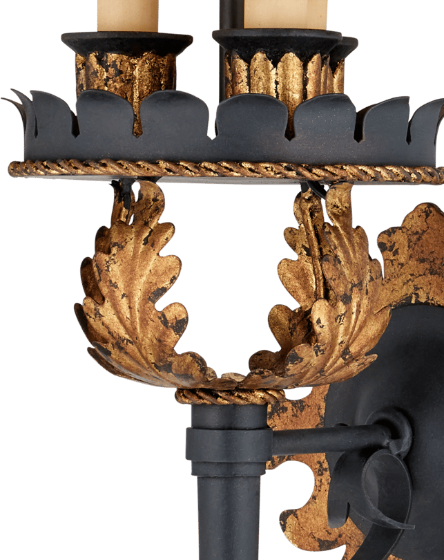 Currey and Company The Duke Wall Sconce - Thumbnail 4