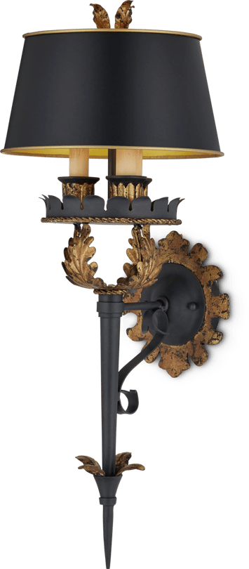 Currey and Company The Duke Wall Sconce - Thumbnail 2