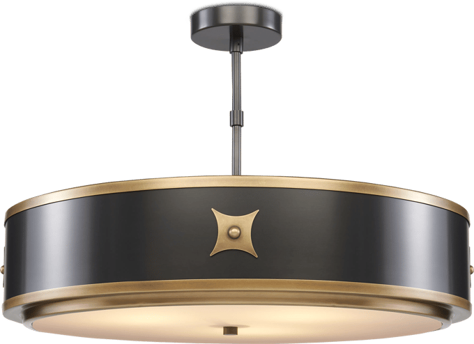 Huntsman Semi-Flush Mount - Thumbnail 2