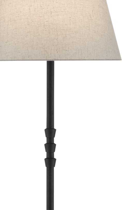 Currey and Company Lohn - 1 Light Floor Lamp - Thumbnail 4