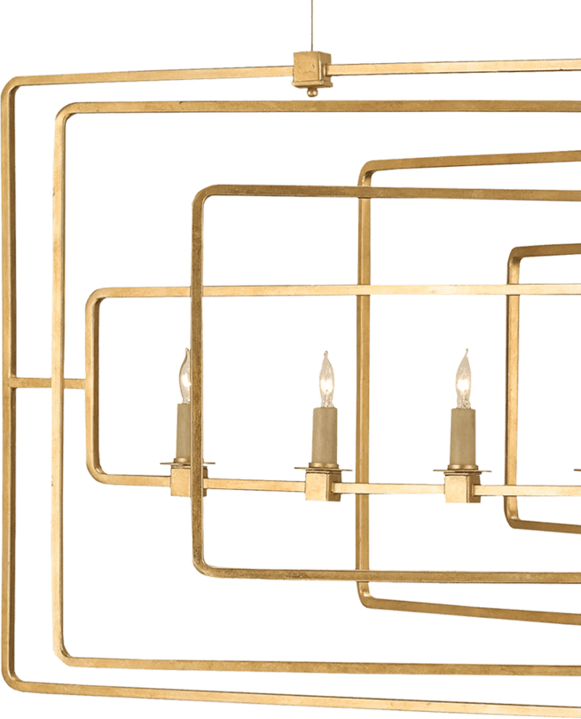 Metro Rectangular Chandelier - Thumbnail 3