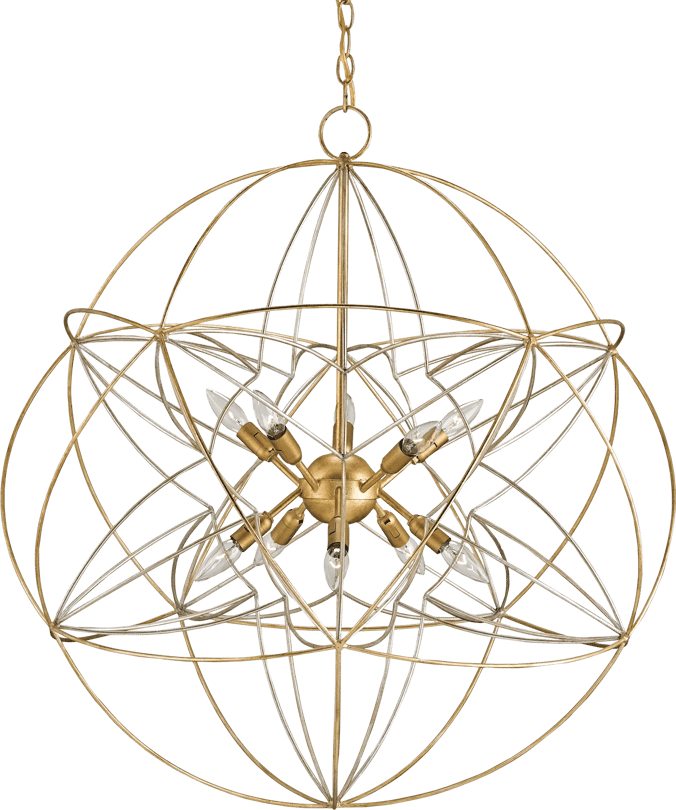 Zenda Orb Chandelier - Thumbnail 2
