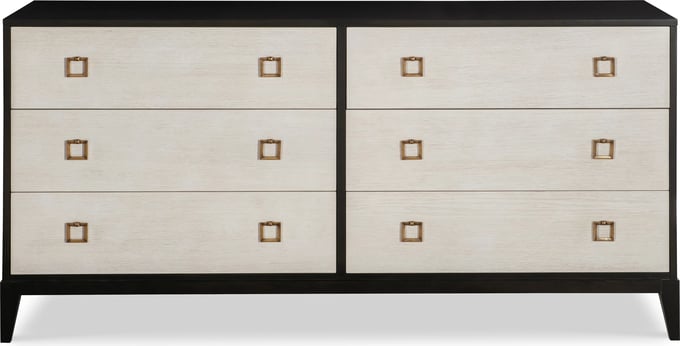 Six Drawer Low Dresser