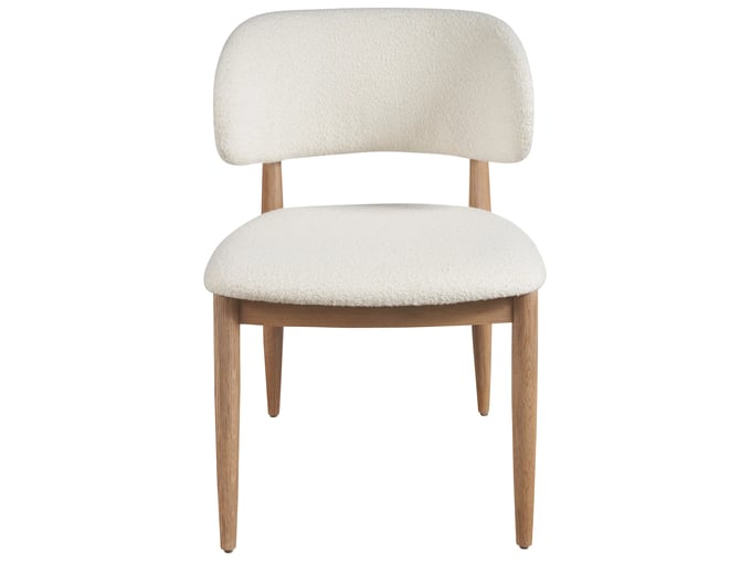 Juno Fabric/Wood Side Chair - Thumbnail 5