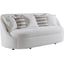 Ivory with Striped Pillows