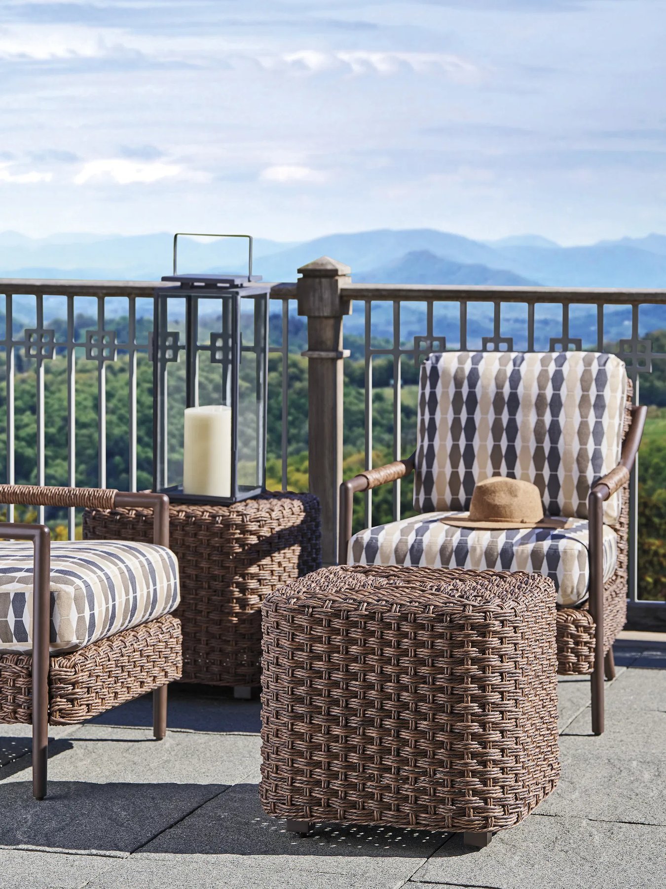 Tommy Bahama Outdoor Kilimanjaro Small Outdoor Ottoman | Layla Grayce Tommy Bahama Outdoor Kilimanjaro Small Outdoor Ottoman | Layla Grayce
