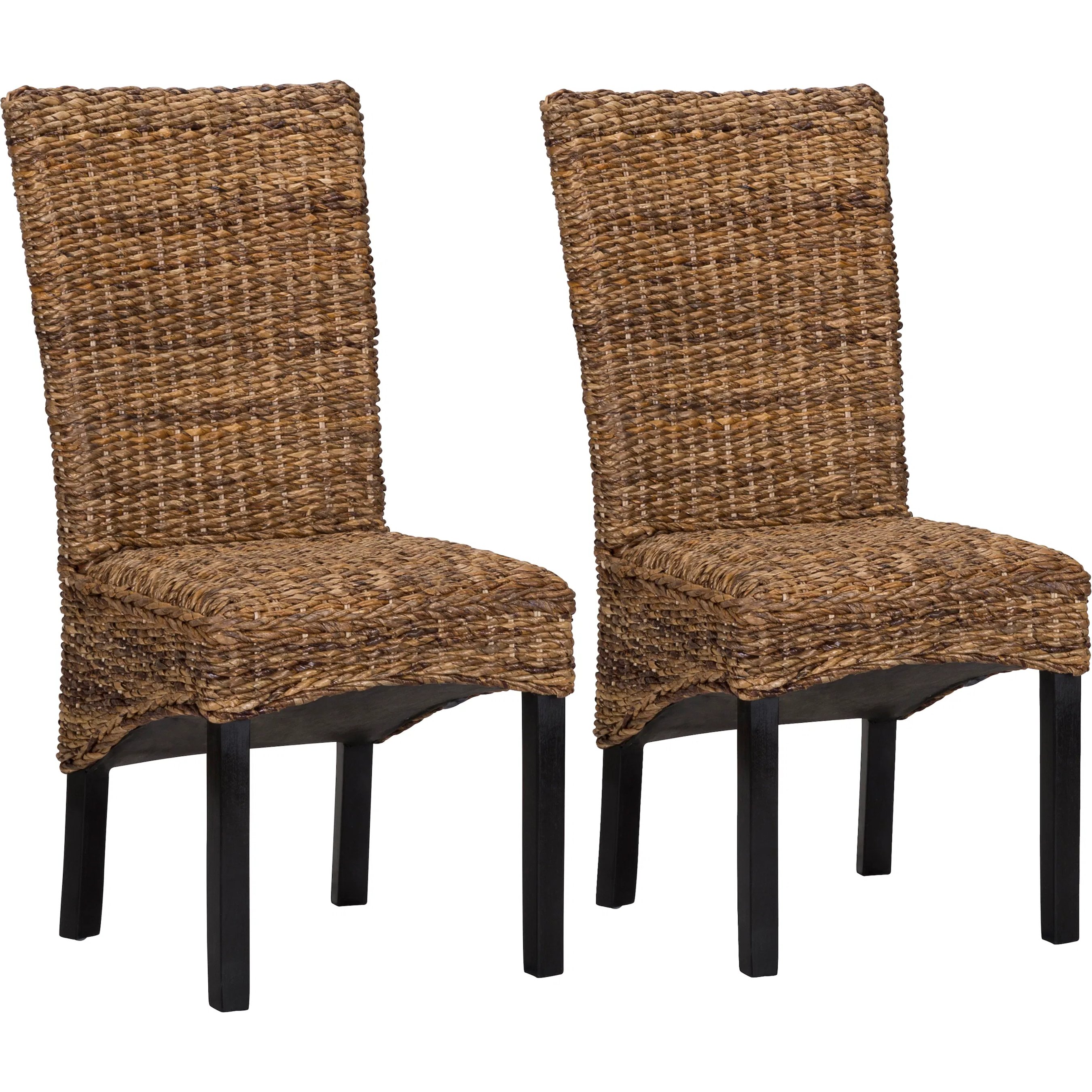 Kosas Home Windsor Chair Rattan Brown Dining Chairs | Layla Grayce