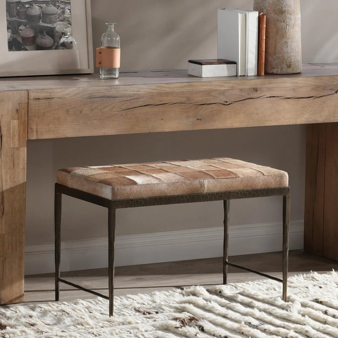 Classic Home Hide Bench - Thumbnail 3